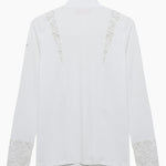 Hannah Childs Farrah Lace Turtleneck Training Top - Equiluxe Tack