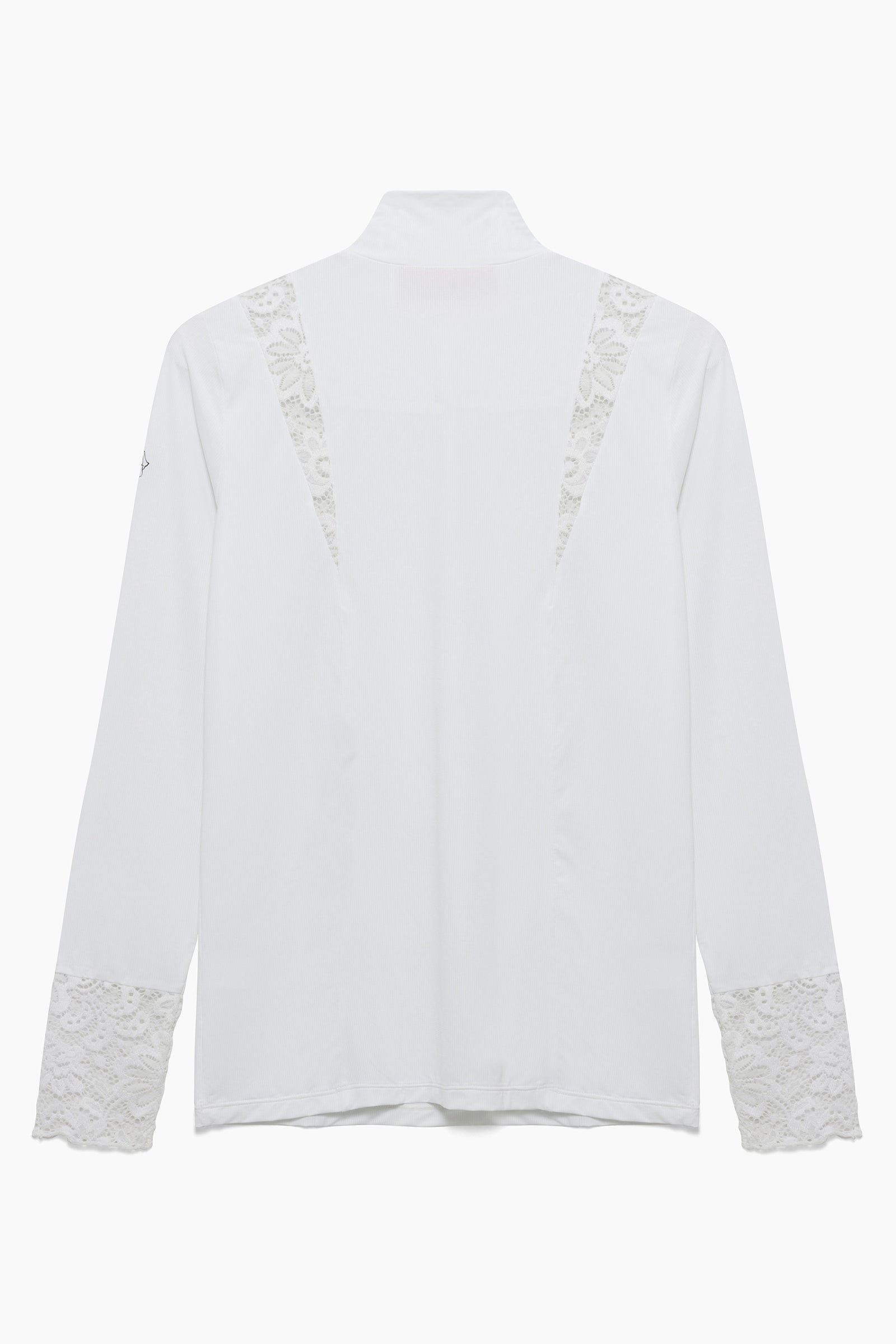 Hannah Childs Farrah Lace Turtleneck Training Top - Equiluxe Tack