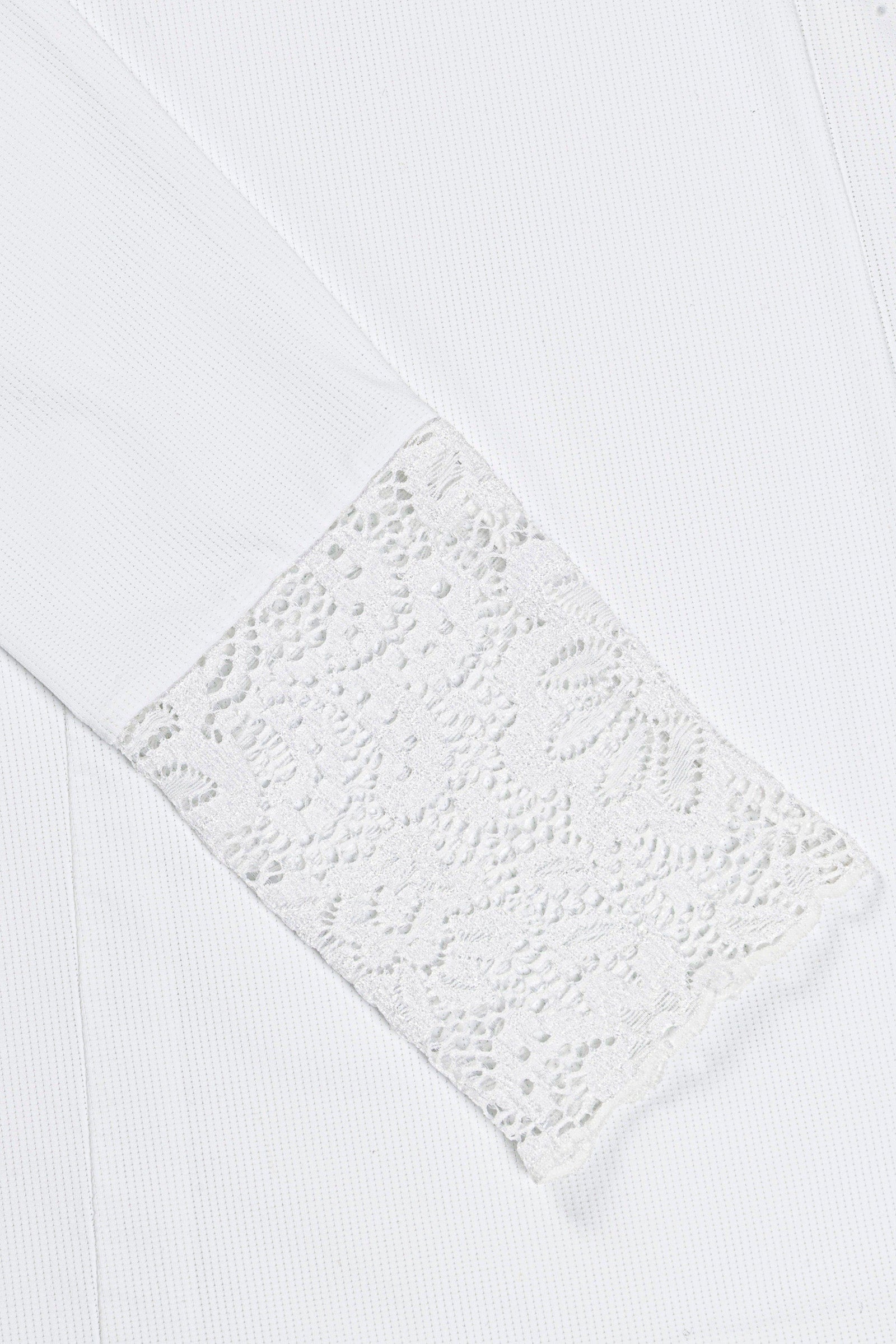Hannah Childs Farrah Lace Turtleneck Training Top - Equiluxe Tack