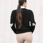Hannah Childs Harry Heart Horse Crew Neck Sweater - Equiluxe Tack