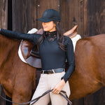 Hannah Childs Izzy Lace LS Tech Top - Hannah Childs Lifestyle - Equiluxe Tack