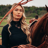 Hannah Childs Izzy Lace LS Tech Top - Hannah Childs Lifestyle - Equiluxe Tack