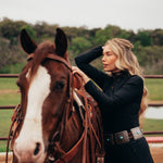Hannah Childs Izzy Lace LS Tech Top - Hannah Childs Lifestyle - Equiluxe Tack