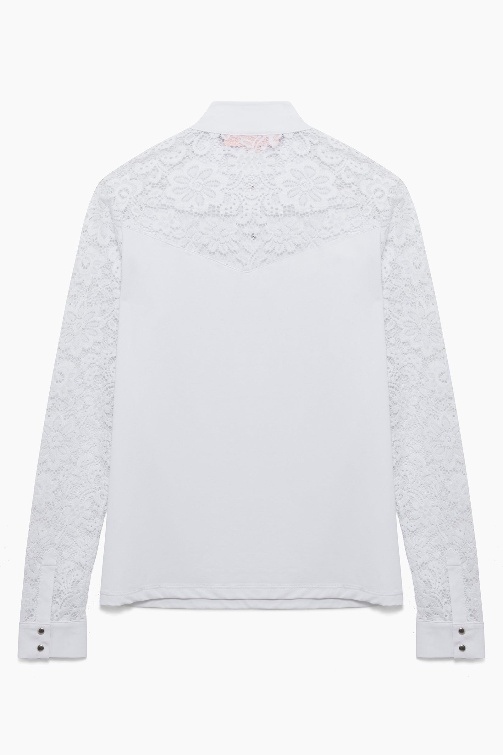 Hannah Childs Jaclyn Lace Long Sleeve Show Shirt 2.0 - Hannah Childs Lifestyle - Equiluxe Tack