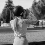 Hannah Childs Jaclyn Lace Long Sleeve Show Shirt 2.0 - Hannah Childs Lifestyle - Equiluxe Tack