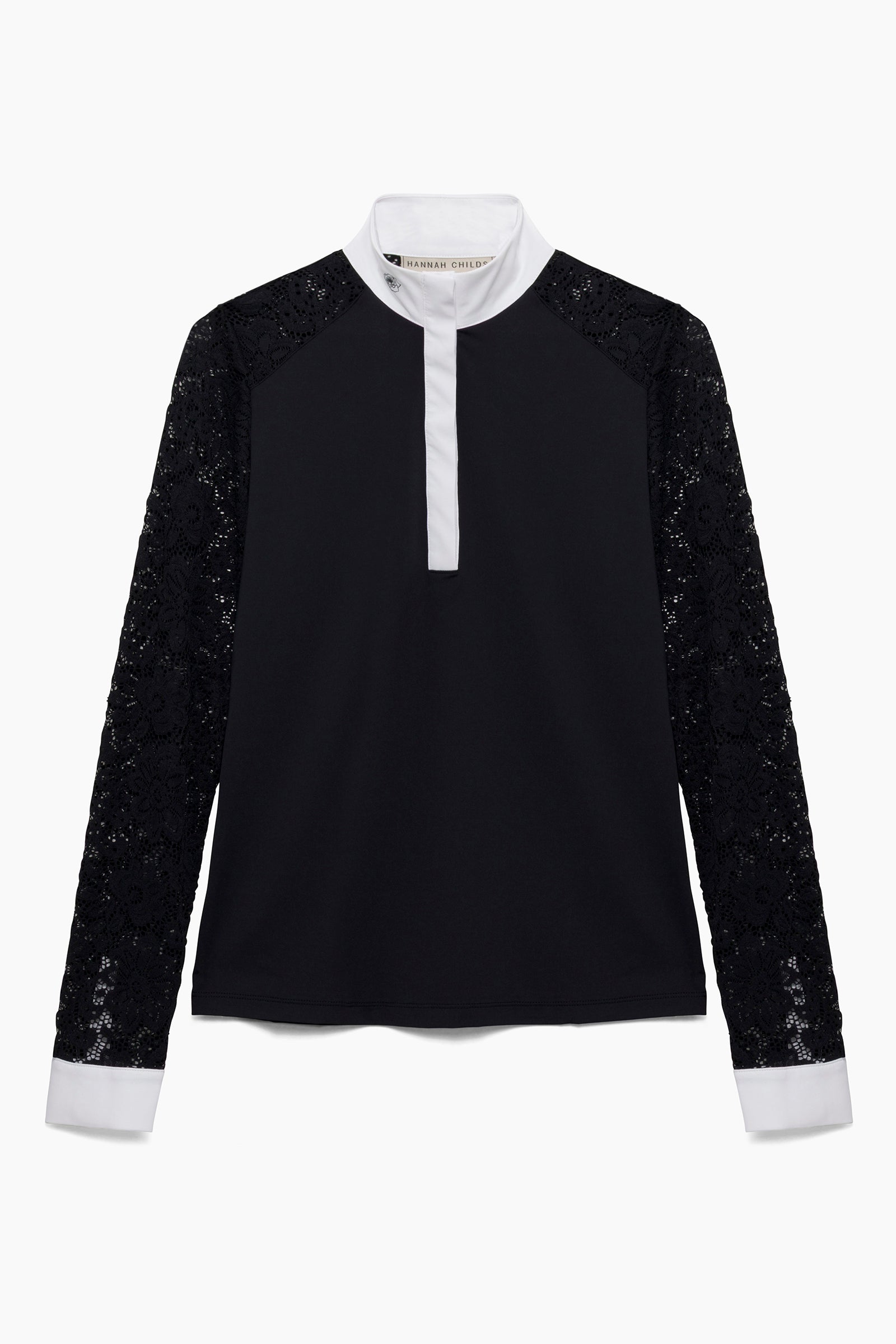 Hannah Childs Jaclyn Lace Long Sleeve Show Shirt 2.0 - Hannah Childs Lifestyle - Equiluxe Tack