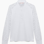 Hannah Childs Jaclyn Lace Long Sleeve Show Shirt 2.0 - Hannah Childs Lifestyle - Equiluxe Tack