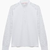 Hannah Childs Jaclyn Lace Long Sleeve Show Shirt 2.0 - Hannah Childs Lifestyle - Equiluxe Tack