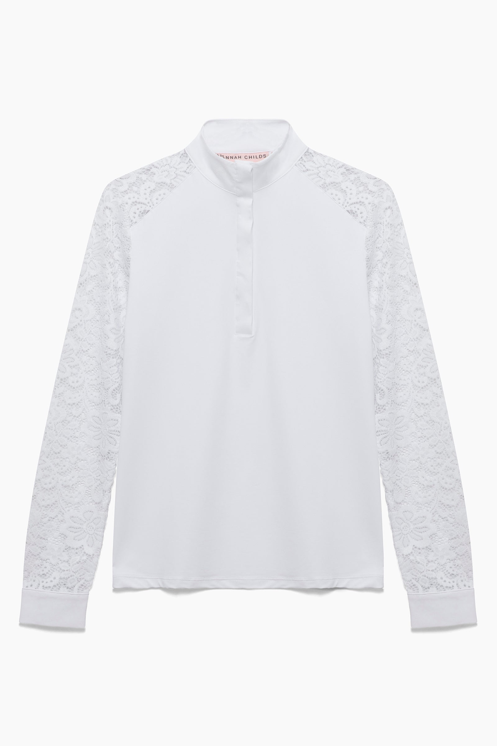 Hannah Childs Jaclyn Lace Long Sleeve Show Shirt 2.0 - Hannah Childs Lifestyle - Equiluxe Tack