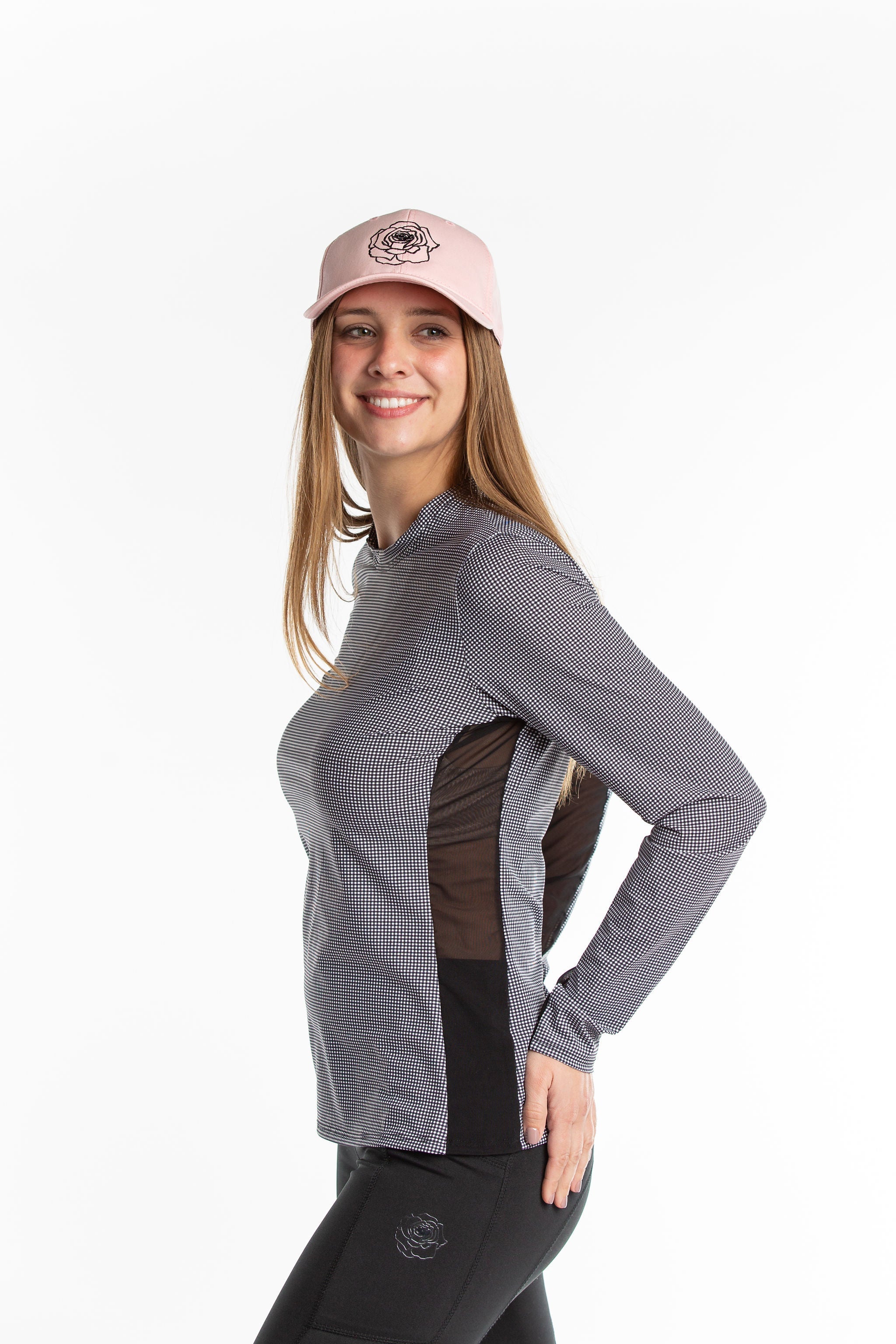 Hannah Childs Janelle Long Sleeve Mesh Tee - Hannah Childs Lifestyle - Equiluxe Tack