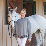 Hannah Childs Kristina Bit Poncho with Sleeves - Hannah Childs Lifestyle - Equiluxe Tack