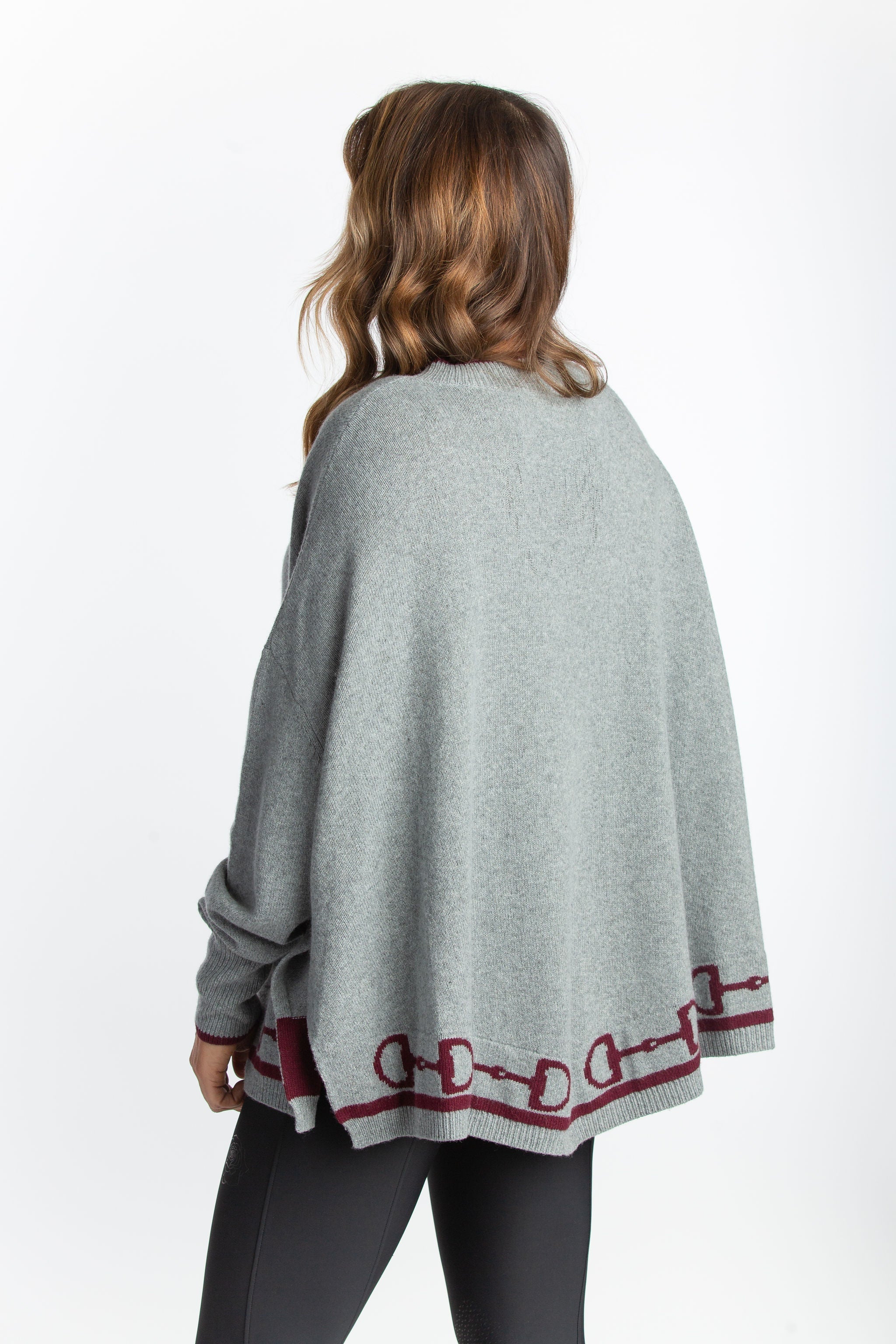 Hannah Childs Kristina Bit Poncho with Sleeves - Hannah Childs Lifestyle - Equiluxe Tack