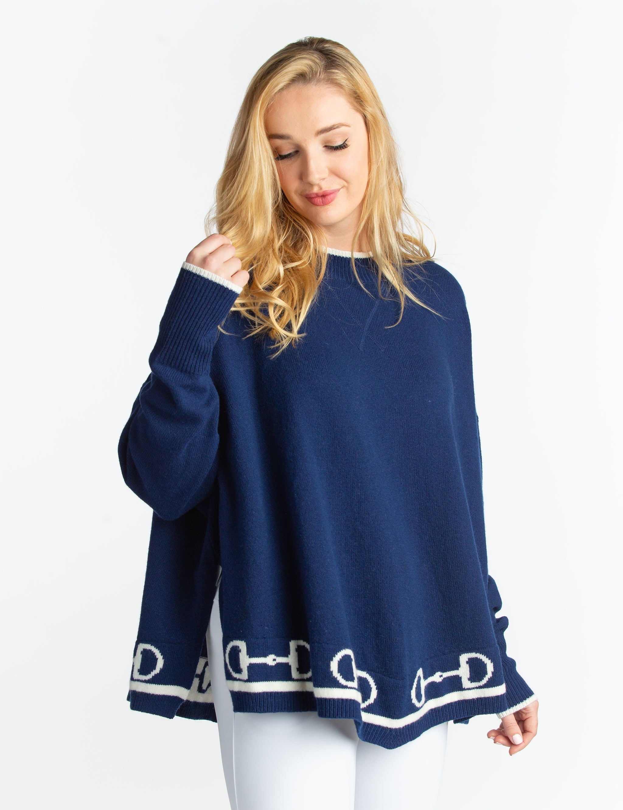 Hannah Childs Kristina Bit Poncho with Sleeves - Hannah Childs Lifestyle - Equiluxe Tack