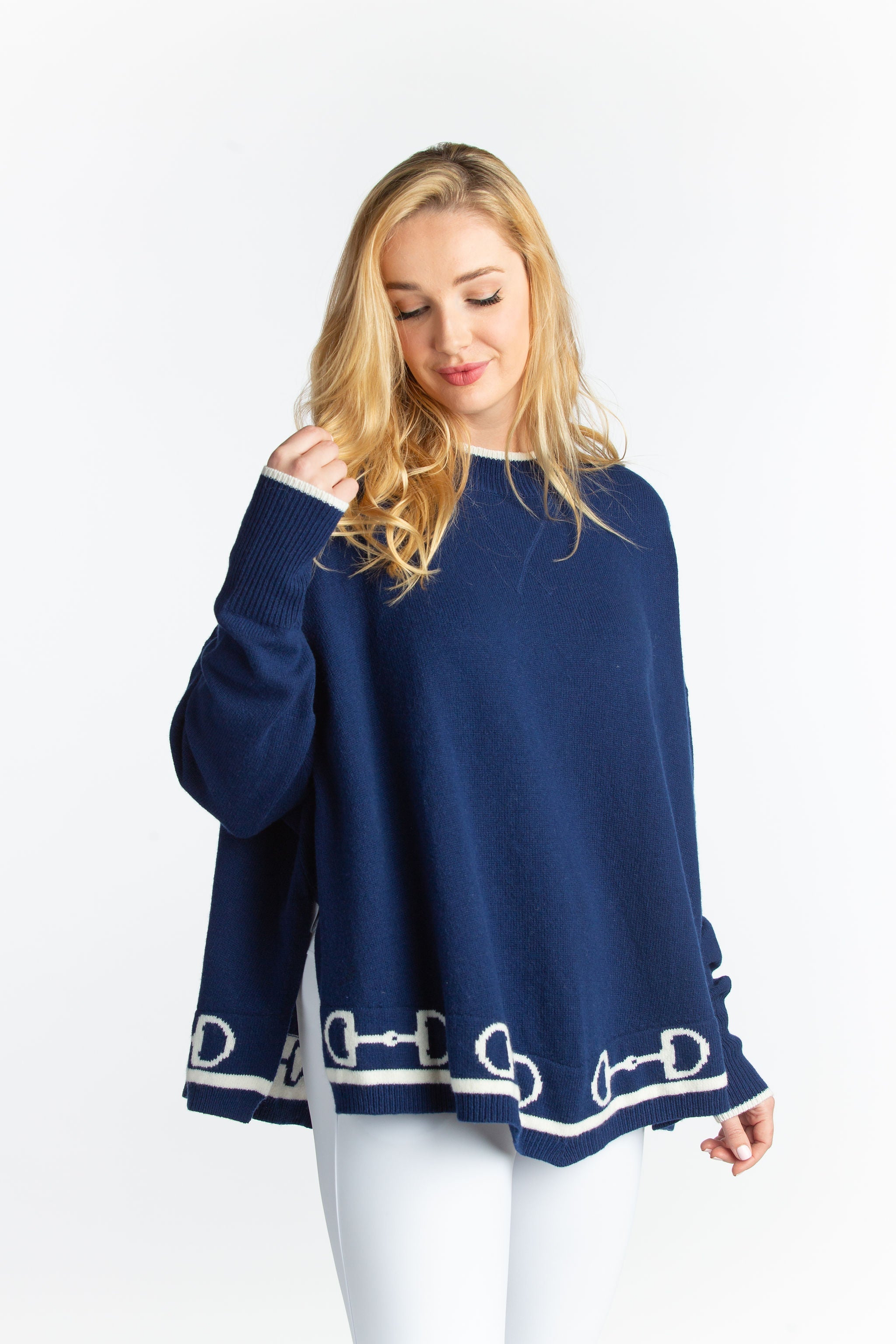 Hannah Childs Kristina Bit Poncho with Sleeves - Hannah Childs Lifestyle - Equiluxe Tack