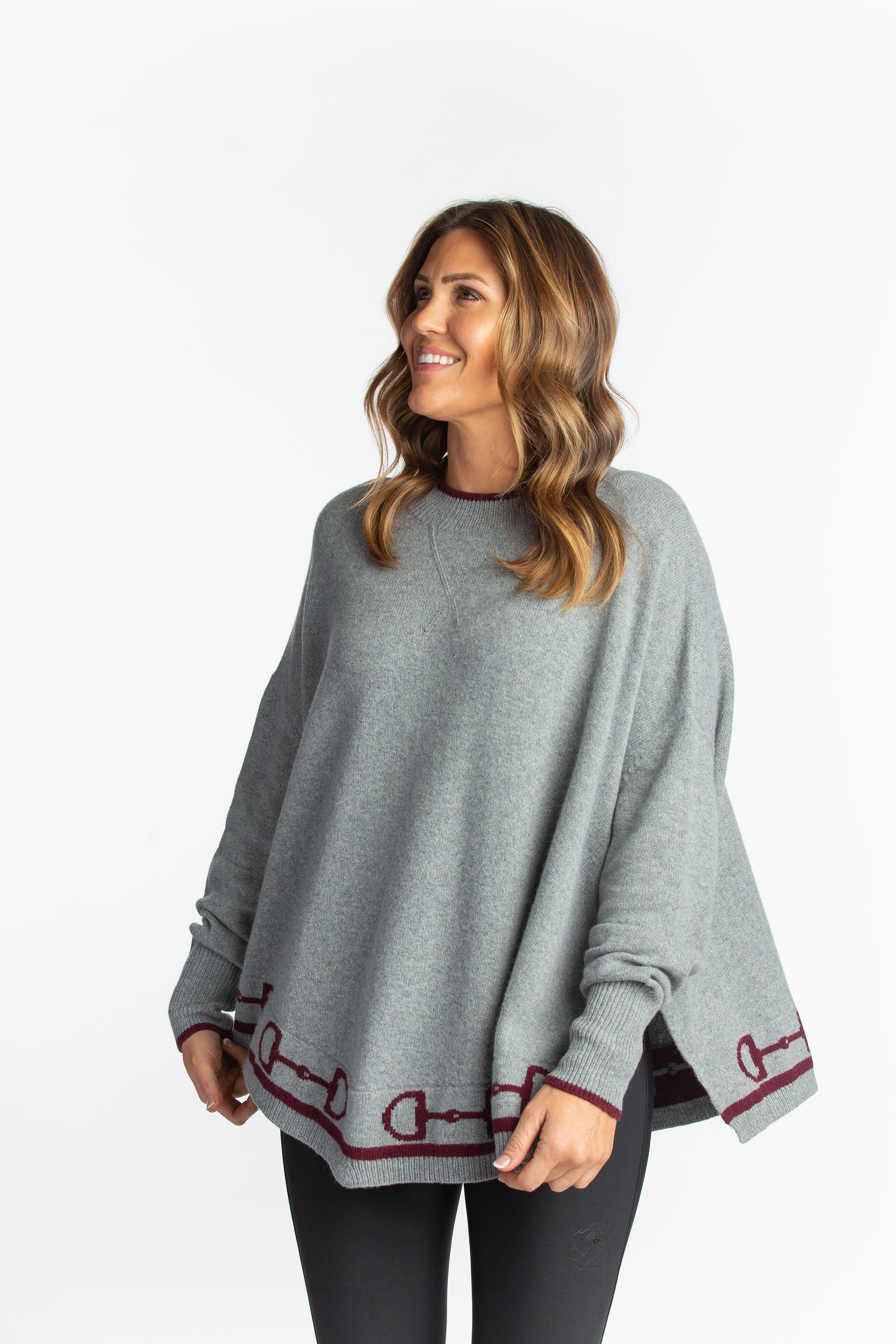 Hannah Childs Kristina Bit Poncho with Sleeves - Hannah Childs Lifestyle - Equiluxe Tack