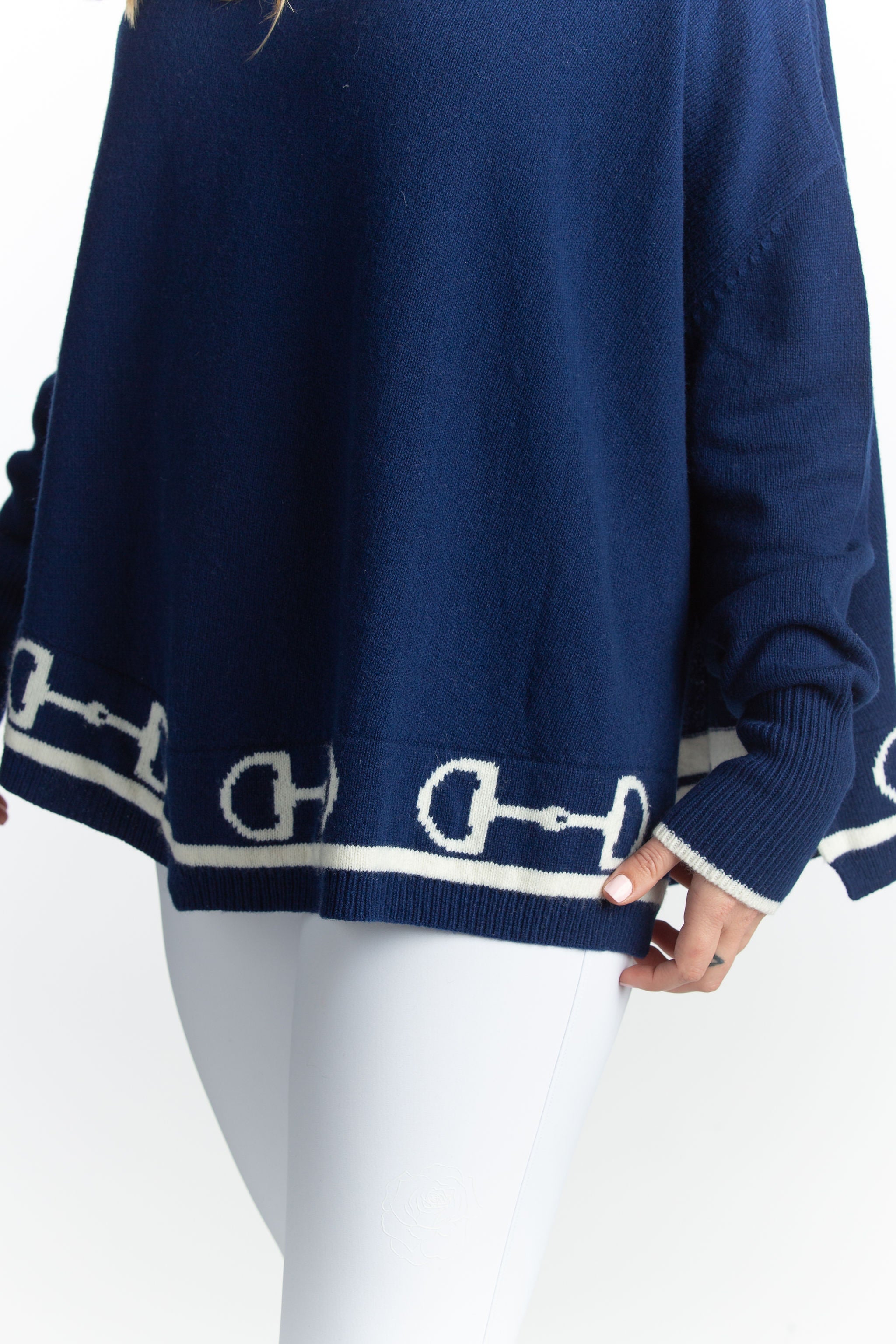 Hannah Childs Kristina Bit Poncho with Sleeves - Hannah Childs Lifestyle - Equiluxe Tack
