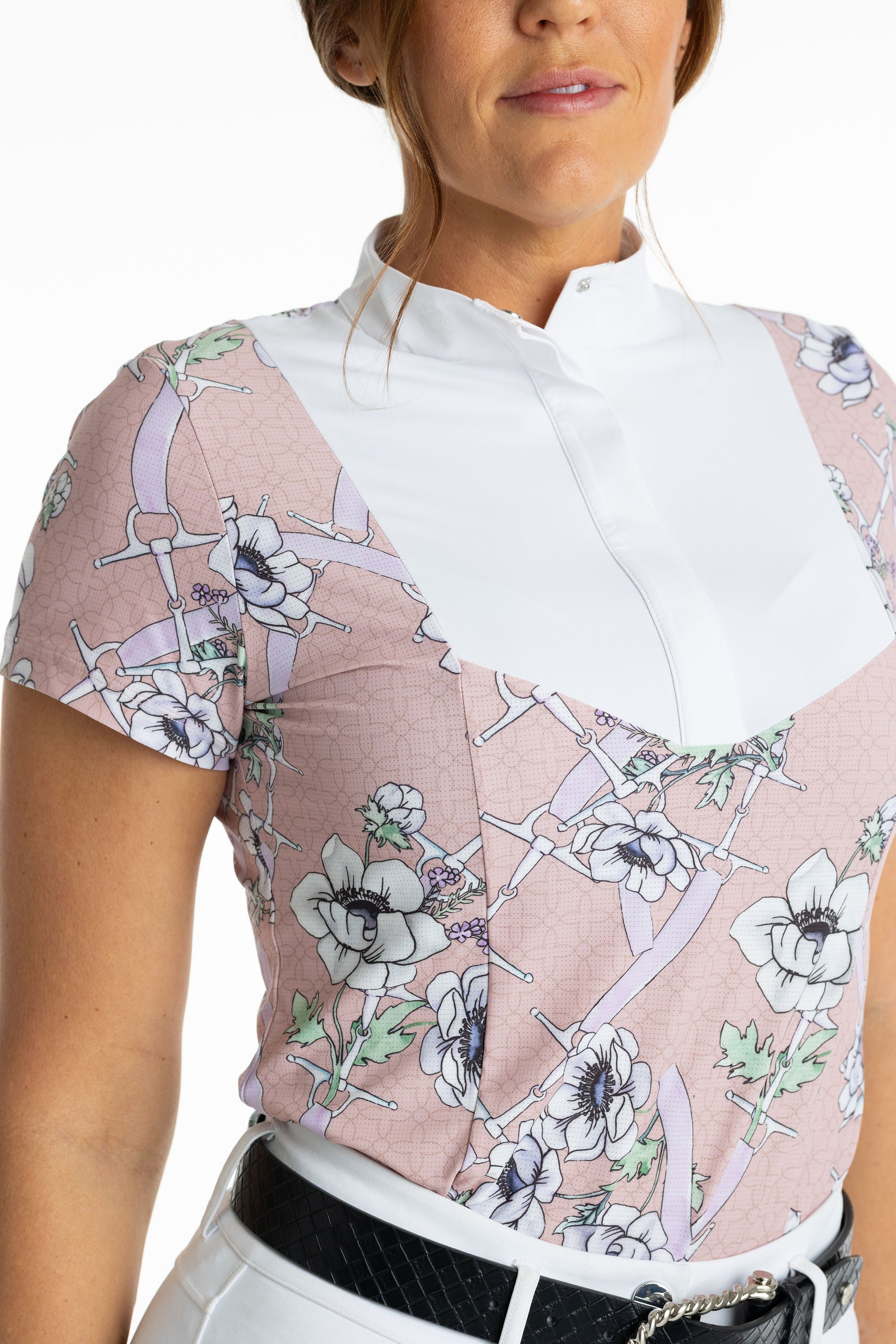 Hannah Childs Lauryn Short Sleeve Show Shirt - Hannah Childs Lifestyle - Equiluxe Tack