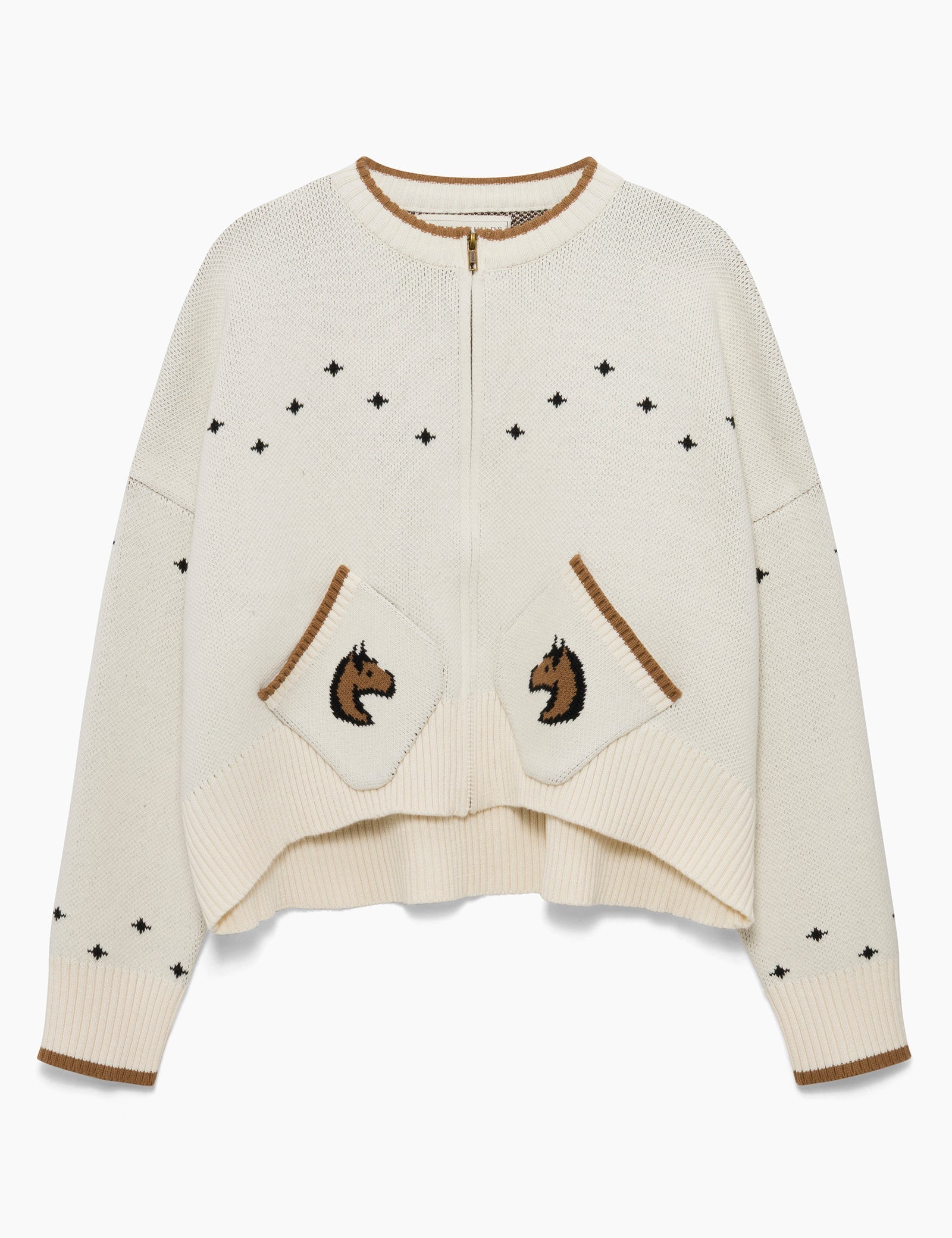 Hannah Childs Libby Zip Cardigan - Hannah Childs Lifestyle - Equiluxe Tack