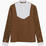 Hannah Childs Luna Lace Long Sleeve Show Shirt - Equiluxe Tack