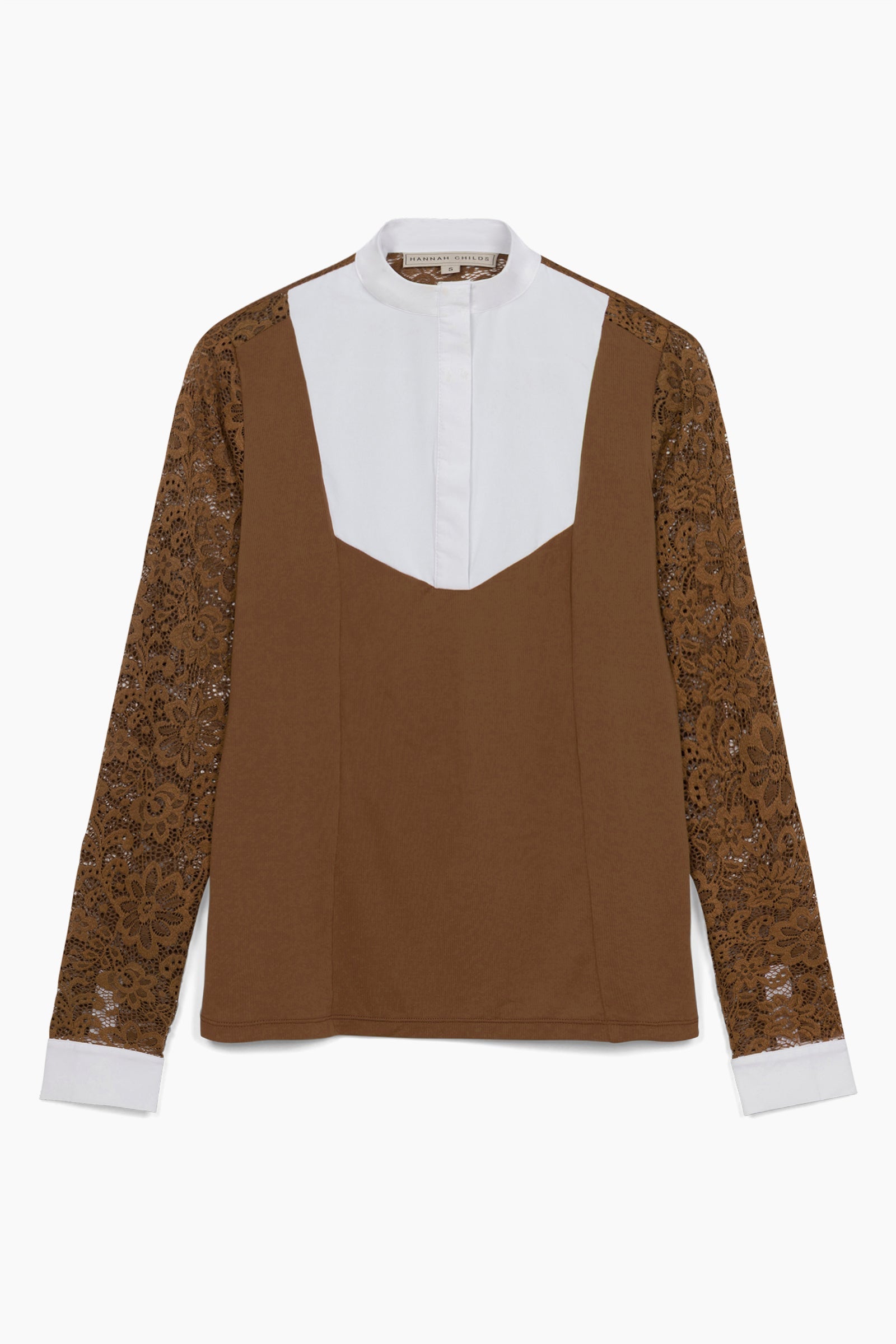 Hannah Childs Luna Lace Long Sleeve Show Shirt - Equiluxe Tack