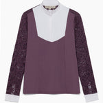 Hannah Childs Luna Lace Long Sleeve Show Shirt - Equiluxe Tack