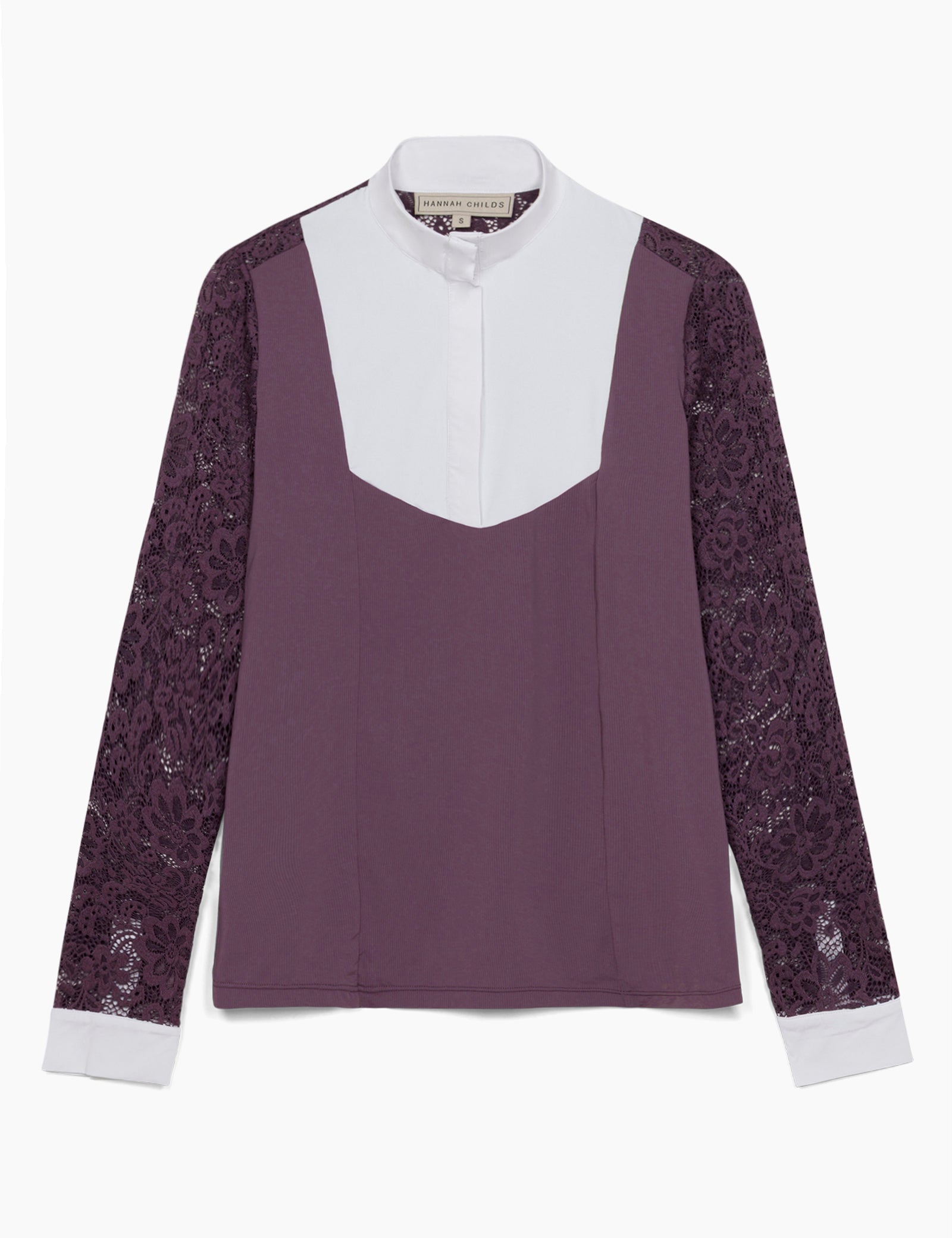 Hannah Childs Luna Lace Long Sleeve Show Shirt - Equiluxe Tack