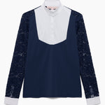 Hannah Childs Luna Lace Long Sleeve Show Shirt - Equiluxe Tack