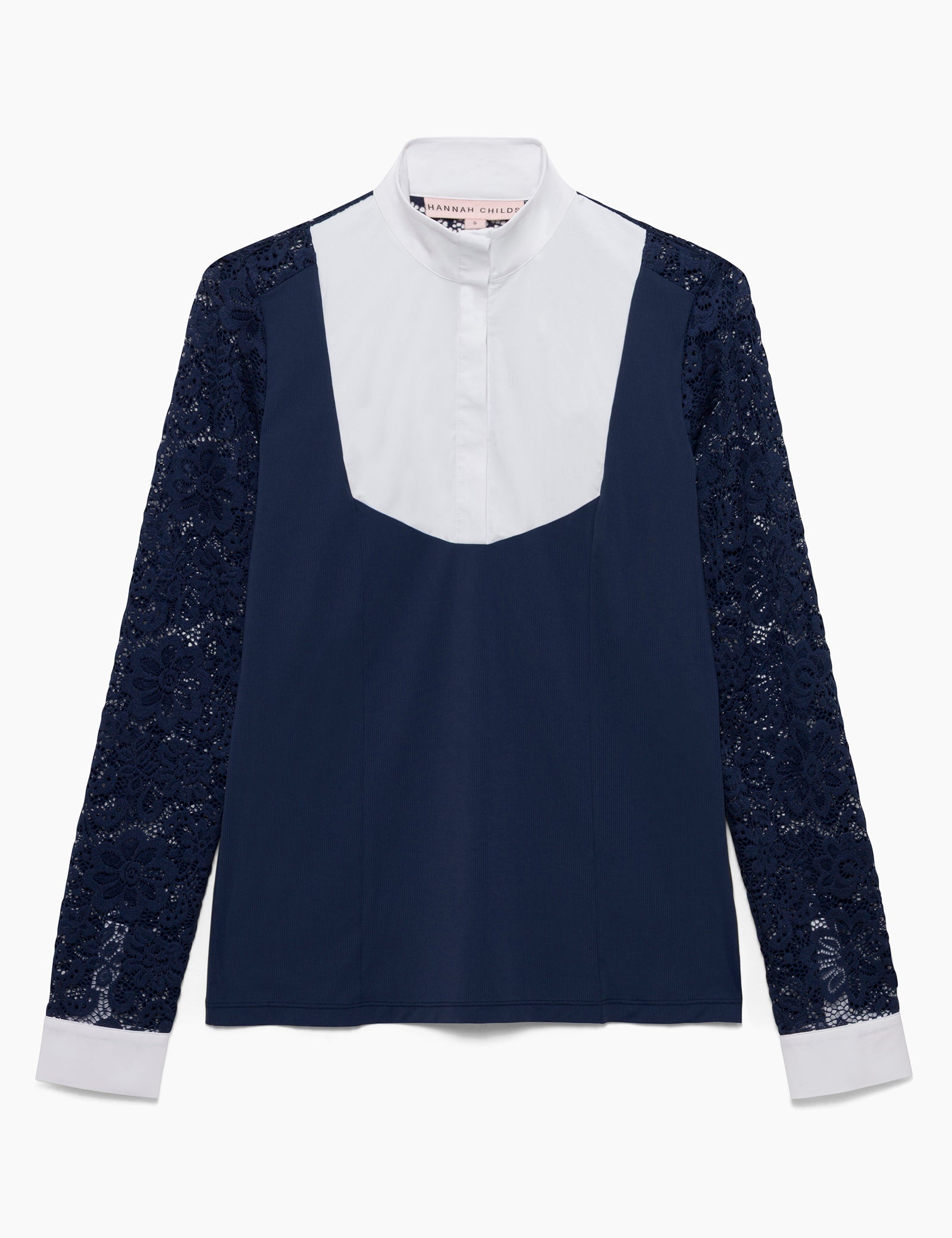 Hannah Childs Luna Lace Long Sleeve Show Shirt - Equiluxe Tack