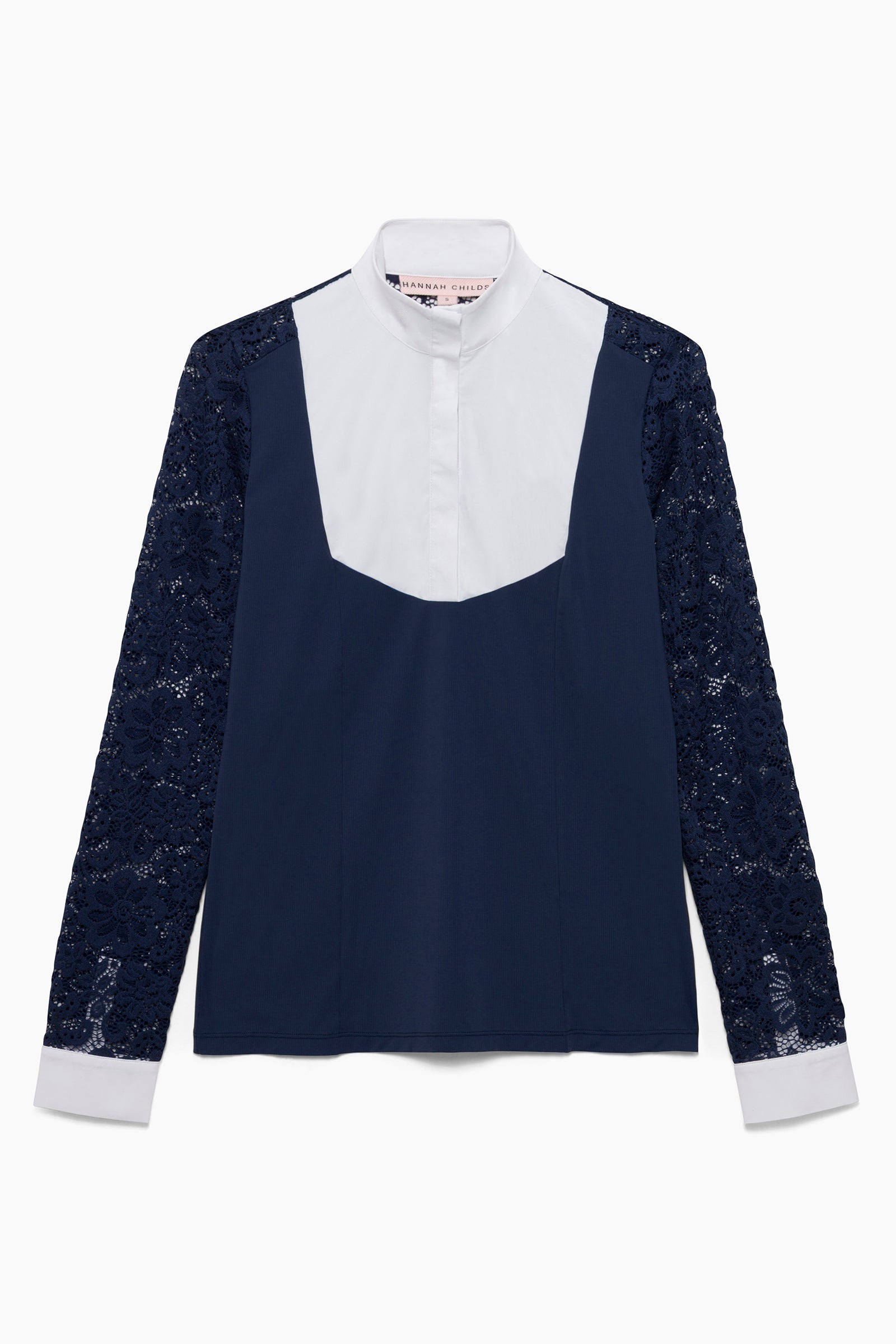 Hannah Childs Luna Lace Long Sleeve Show Shirt - Equiluxe Tack