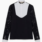 Hannah Childs Luna Lace Long Sleeve Show Shirt - Equiluxe Tack