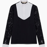 Hannah Childs Luna Lace Long Sleeve Show Shirt - Equiluxe Tack