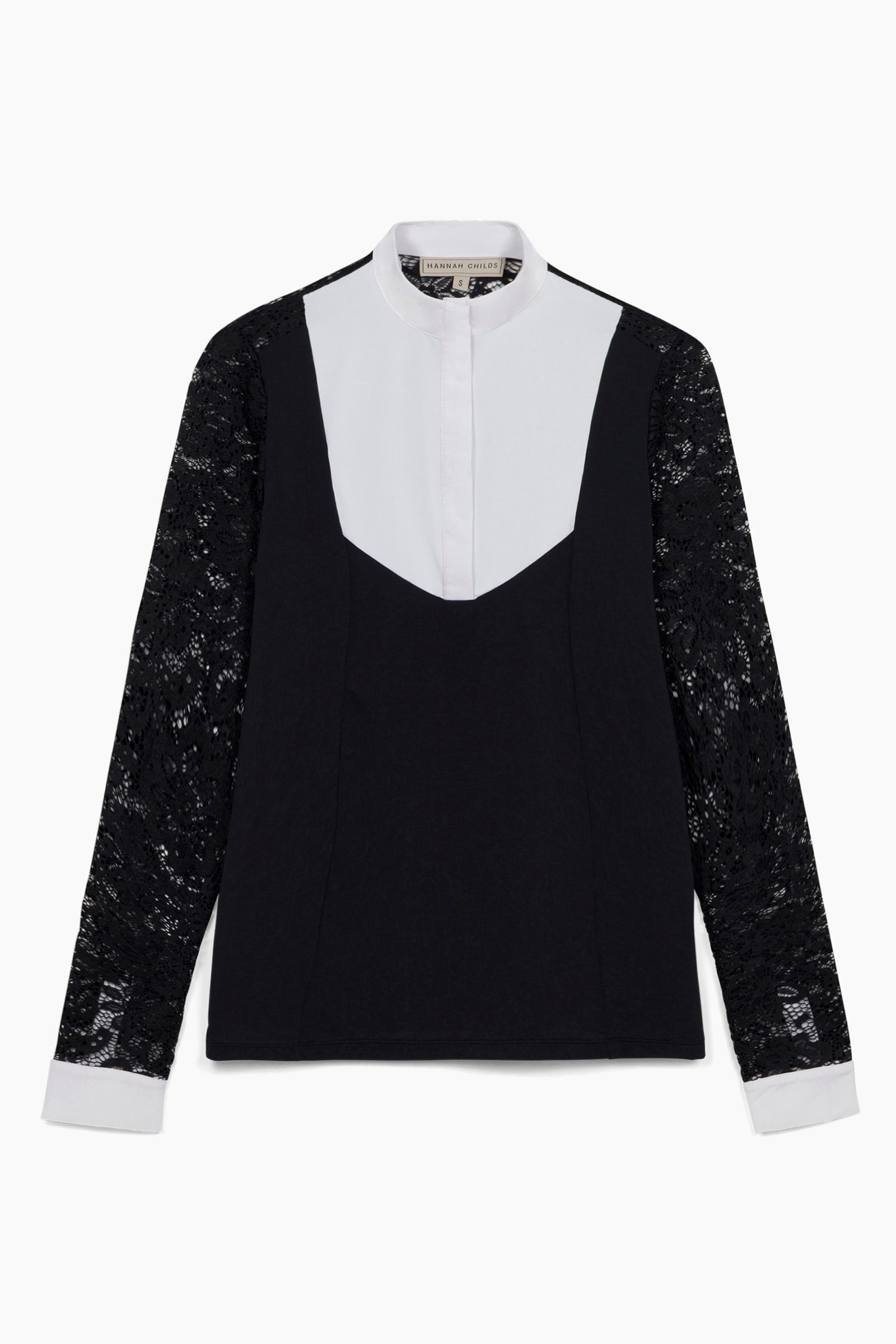 Hannah Childs Luna Lace Long Sleeve Show Shirt - Equiluxe Tack