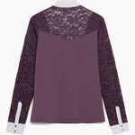 Hannah Childs Luna Lace Long Sleeve Show Shirt - Equiluxe Tack