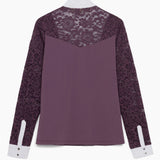 Hannah Childs Luna Lace Long Sleeve Show Shirt - Equiluxe Tack