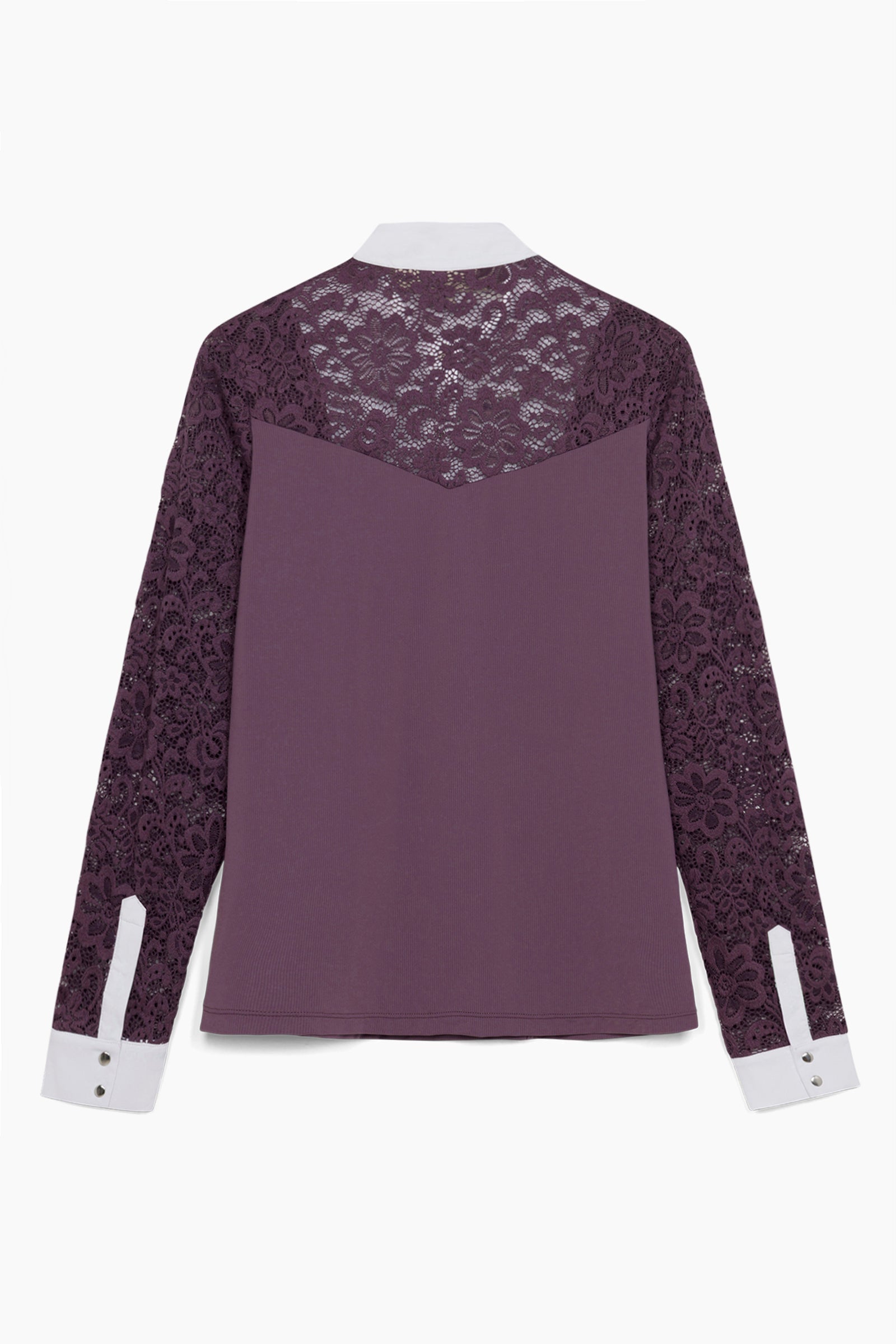 Hannah Childs Luna Lace Long Sleeve Show Shirt - Equiluxe Tack