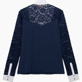 Hannah Childs Luna Lace Long Sleeve Show Shirt - Equiluxe Tack