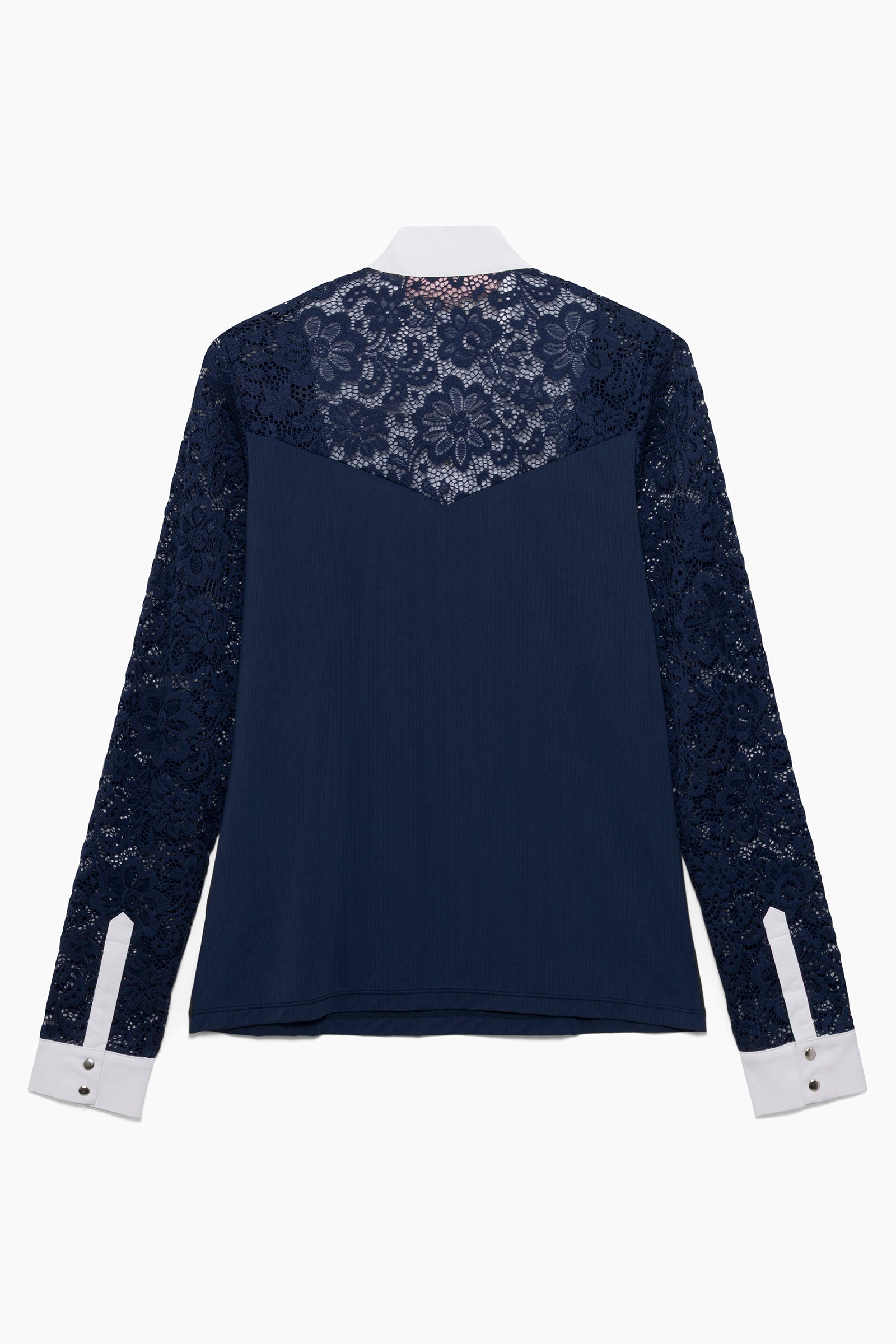 Hannah Childs Luna Lace Long Sleeve Show Shirt - Equiluxe Tack