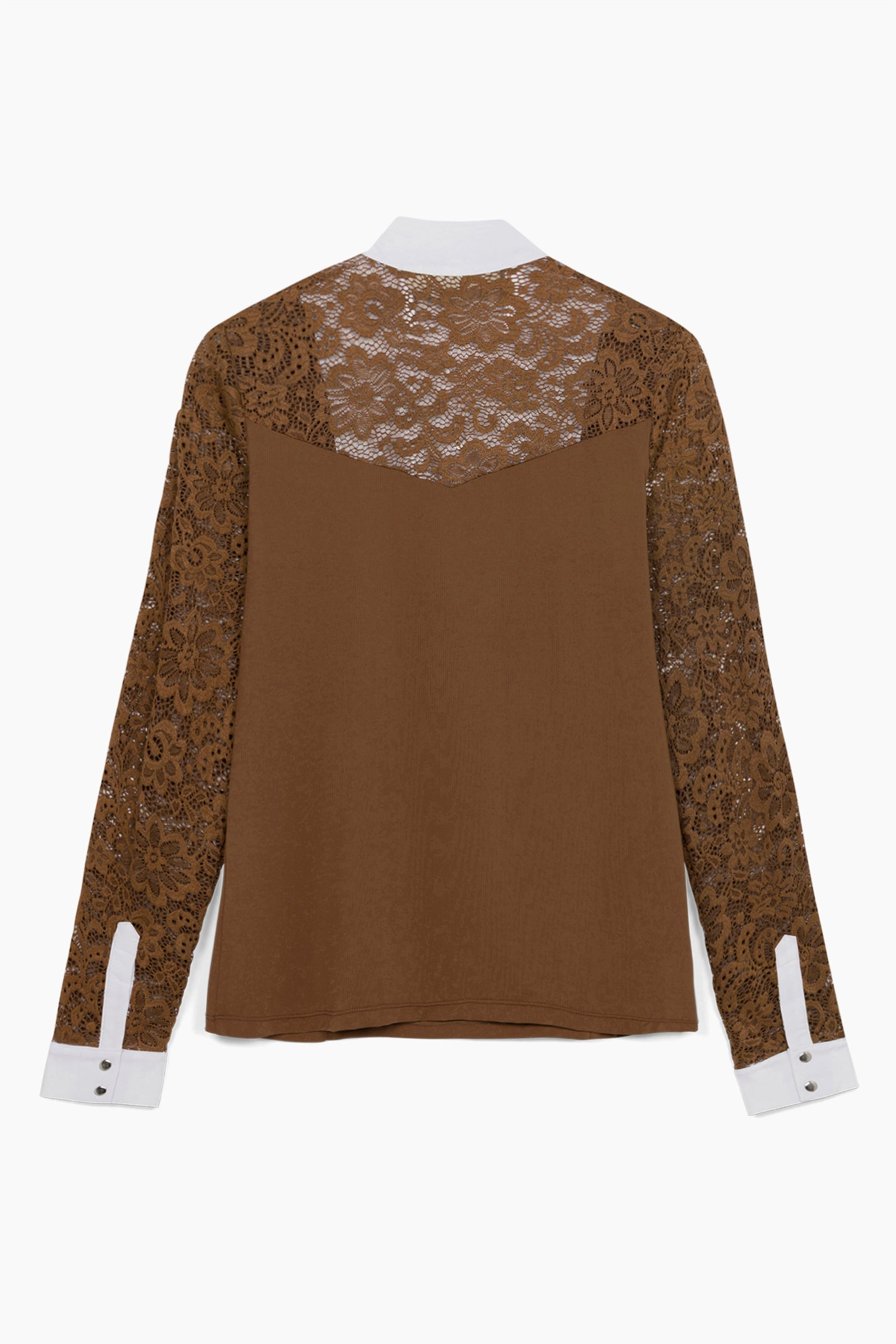 Hannah Childs Luna Lace Long Sleeve Show Shirt - Equiluxe Tack