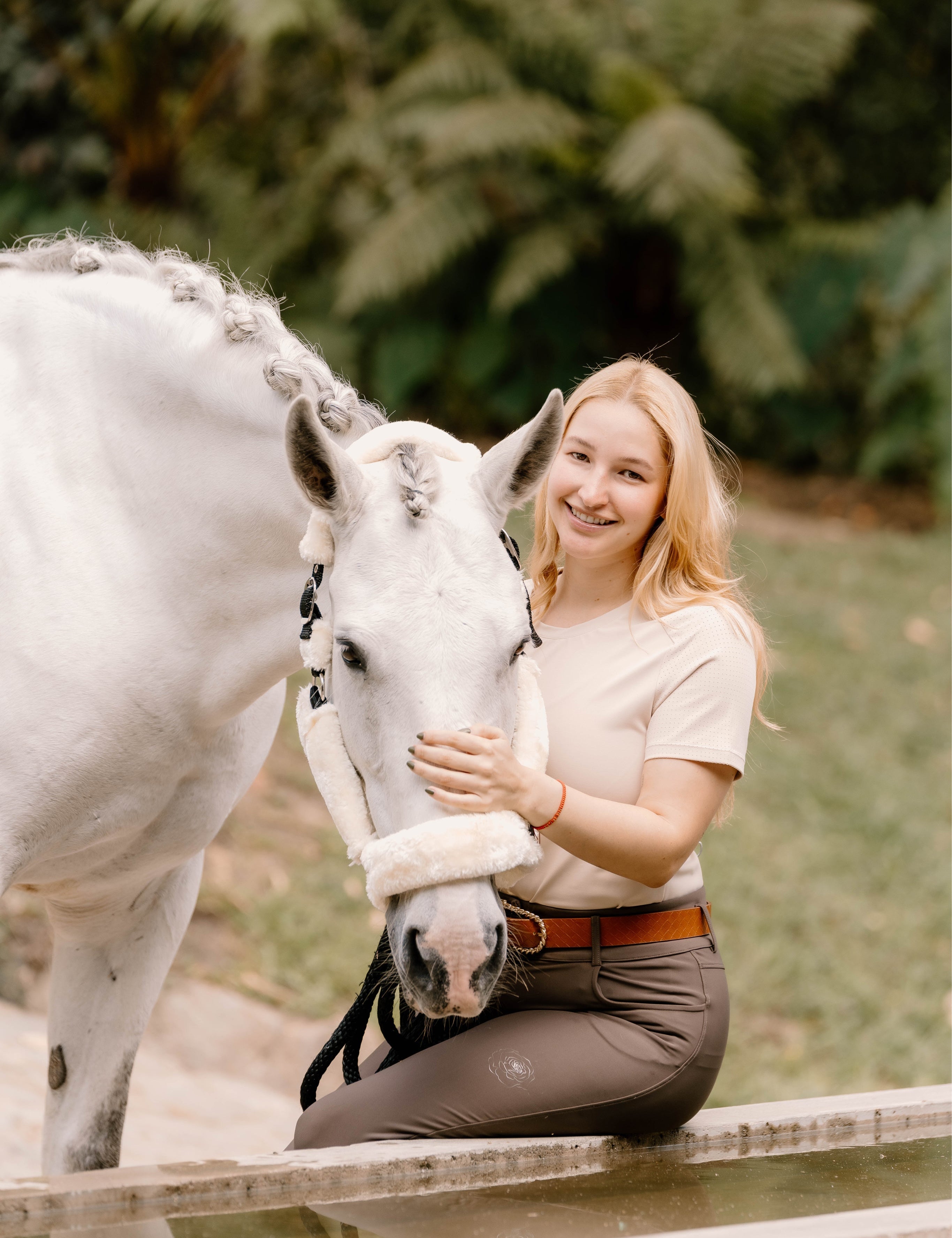 Hannah Childs Maddy Perforated Short Sleeve Tech Tee - Hannah Childs Lifestyle - Equiluxe Tack