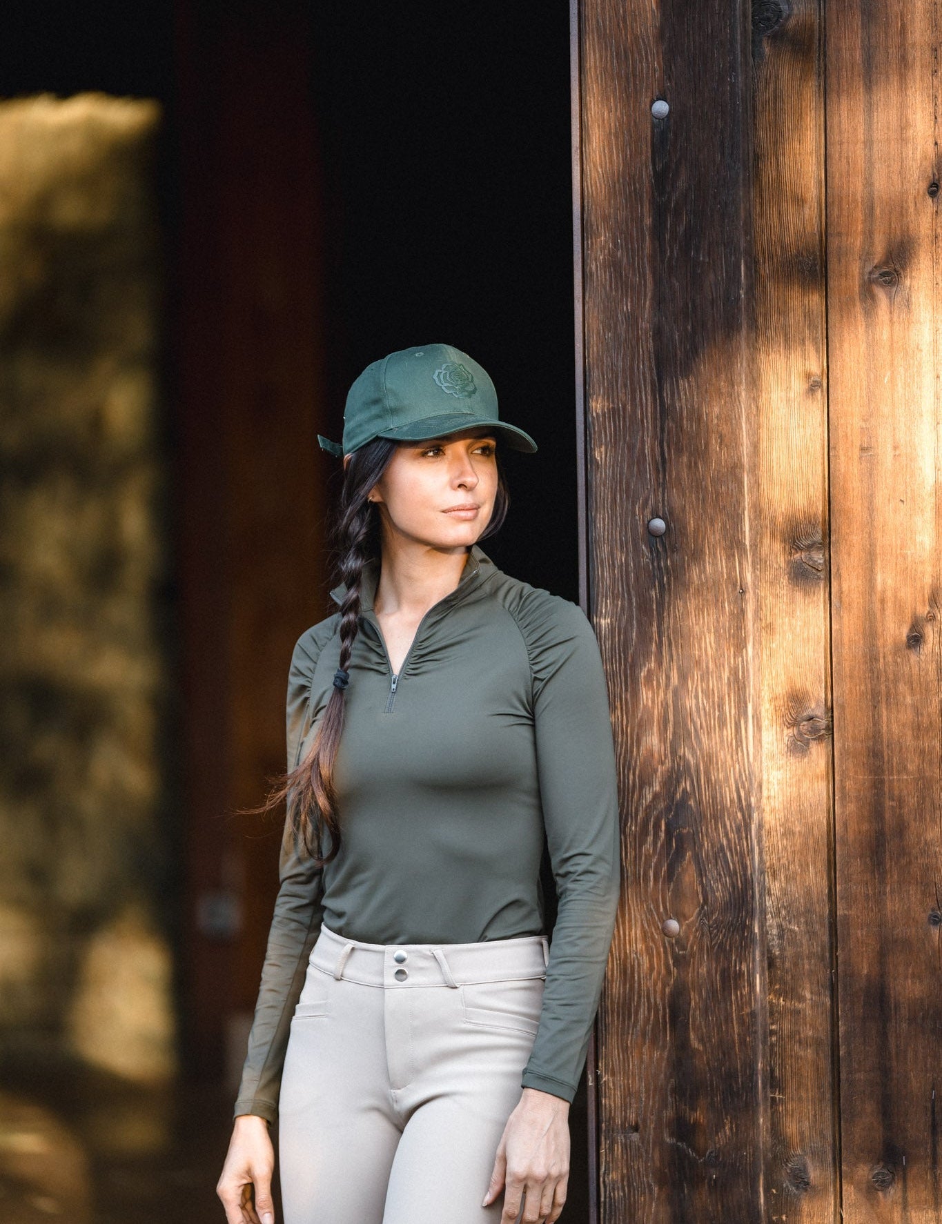 Hannah Childs Naomi Long Sleeve Zip Top - Hannah Childs Lifestyle - Equiluxe Tack