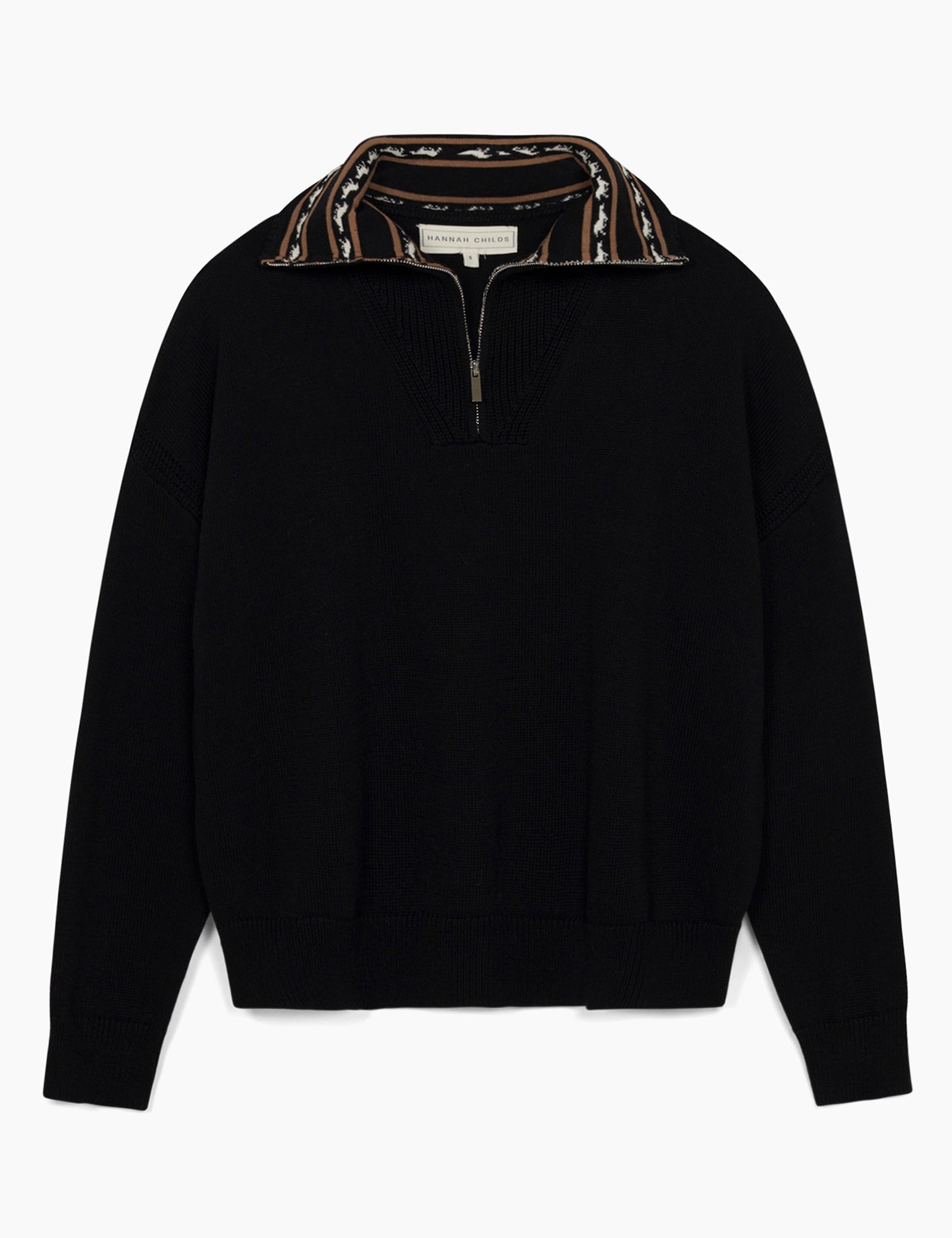 Hannah Childs Quinn 1/2 Zip Sweater - Equiluxe Tack