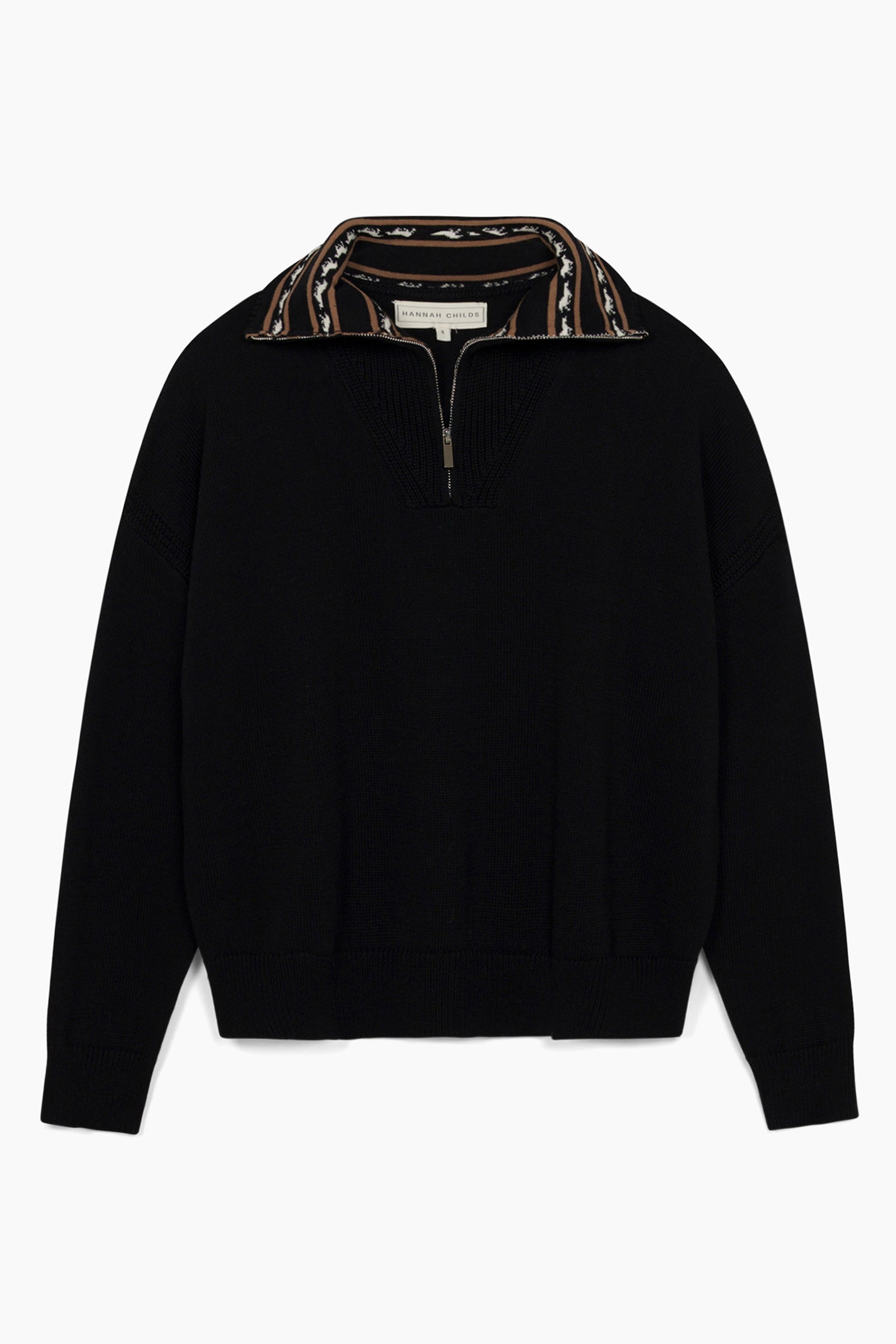 Hannah Childs Quinn 1/2 Zip Sweater - Equiluxe Tack