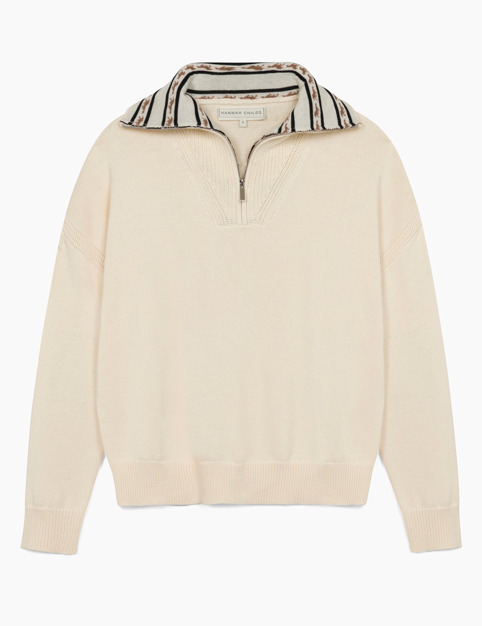 Hannah Childs Quinn 1/2 Zip Sweater - Equiluxe Tack