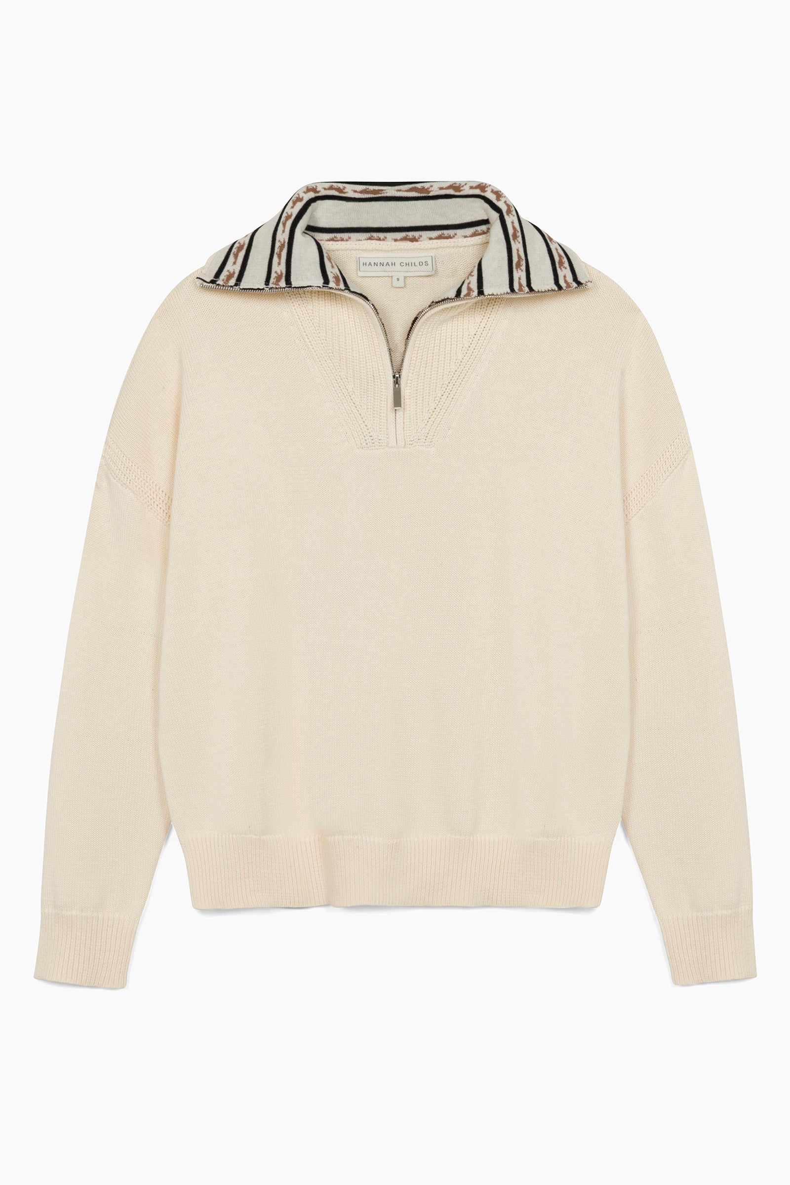 Hannah Childs Quinn 1/2 Zip Sweater - Equiluxe Tack