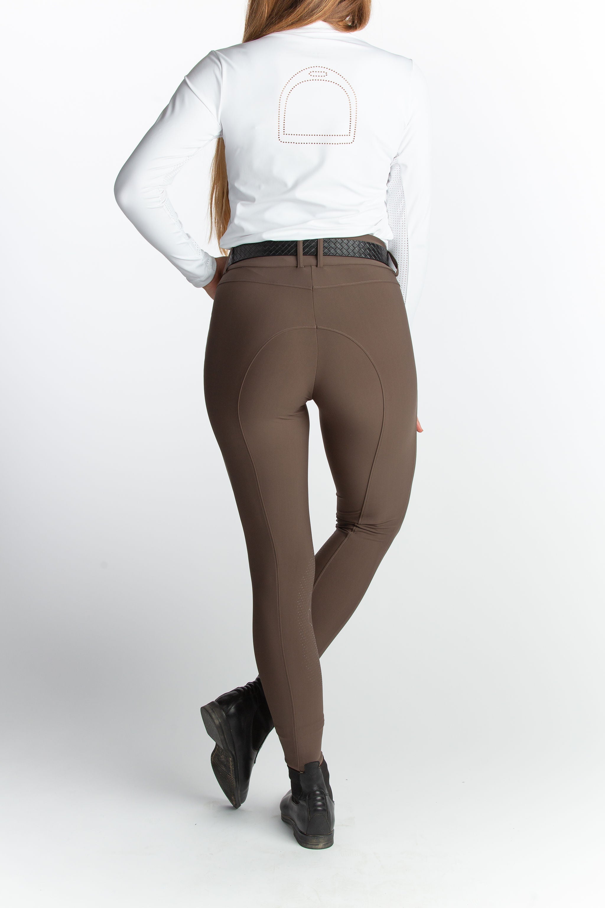 Hannah Childs Ramy High Rise Knee Patch Breech - Hannah Childs Lifestyle - Equiluxe Tack