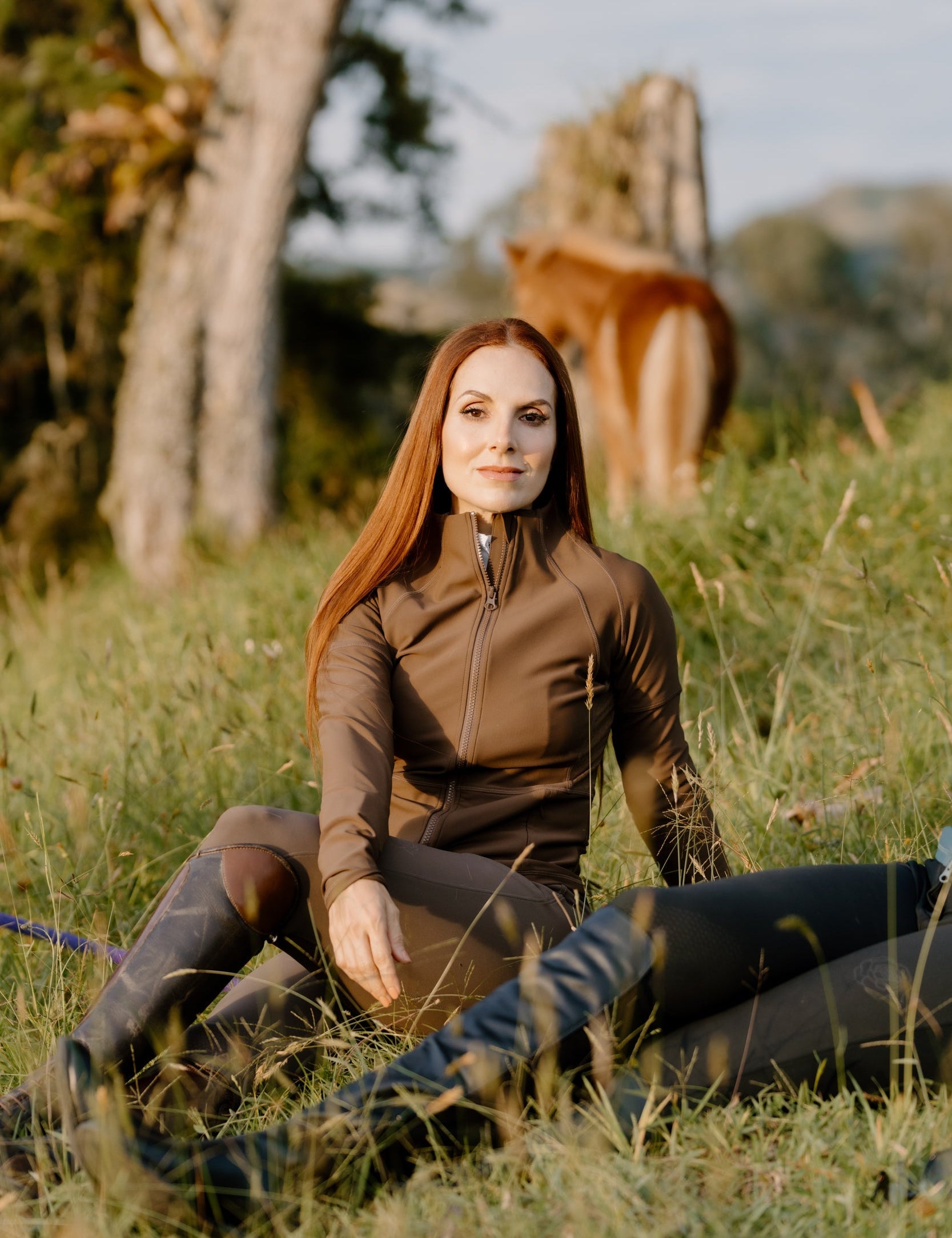 Hannah Childs Ryder Warm Up Jacket - Hannah Childs Lifestyle - Equiluxe Tack