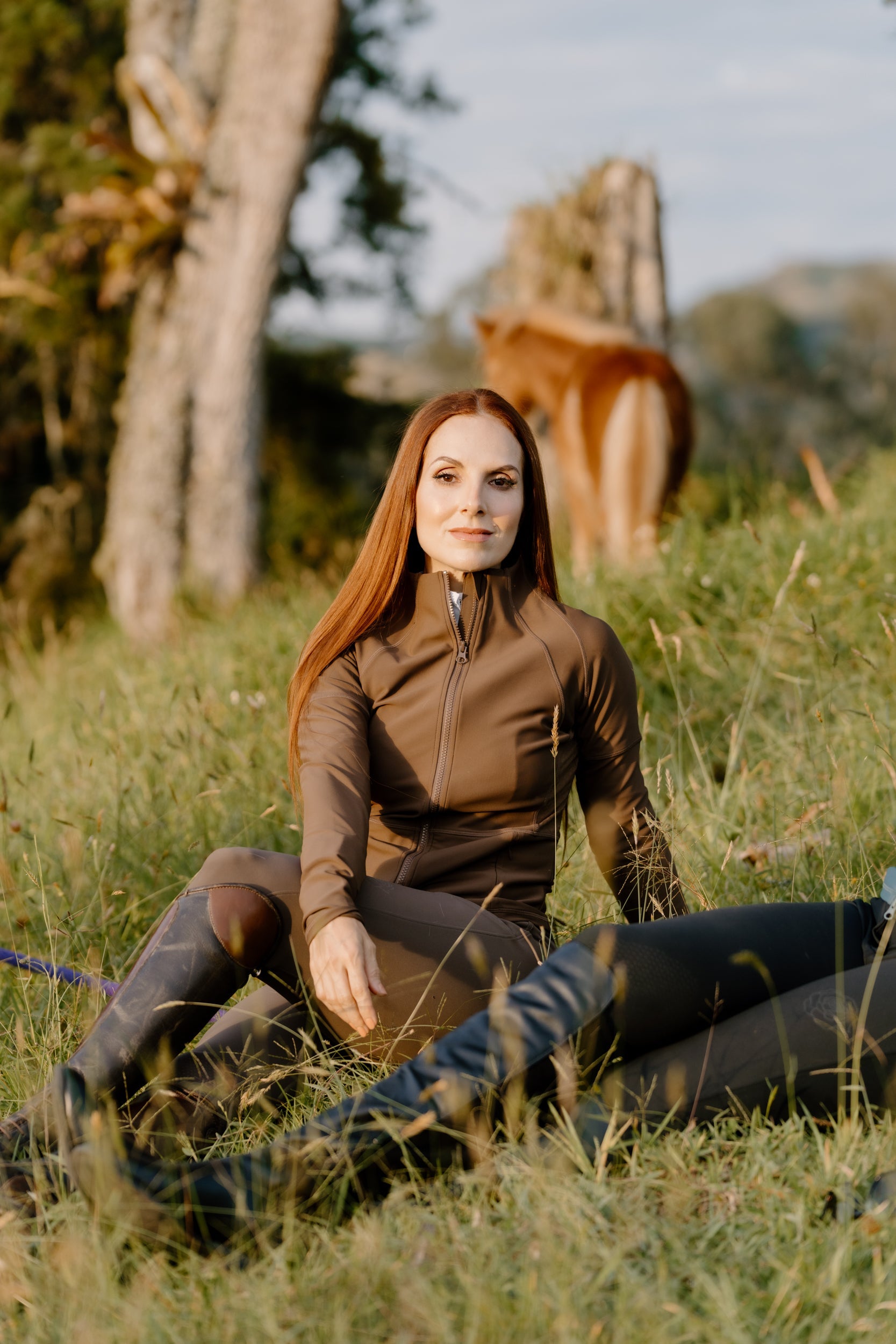 Hannah Childs Ryder Warm Up Jacket - Hannah Childs Lifestyle - Equiluxe Tack