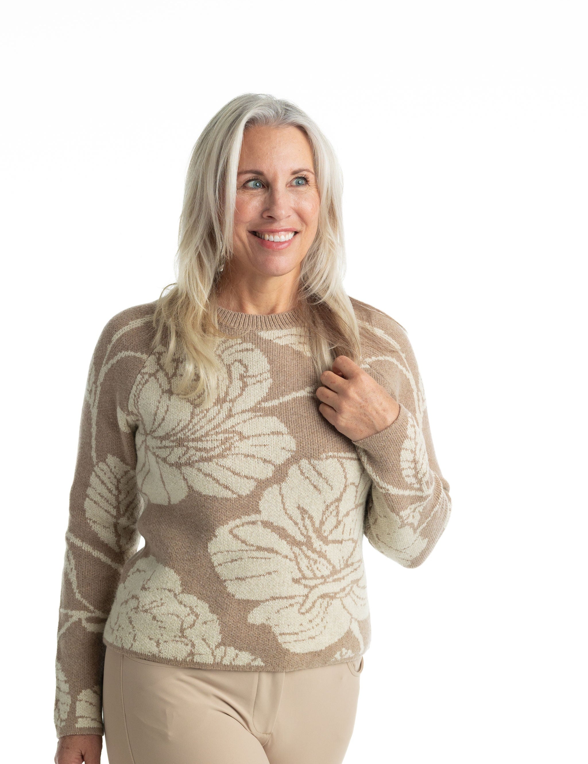 Hannah Childs Shayla Rose Crew Neck Sweater - Hannah Childs Lifestyle - Equiluxe Tack