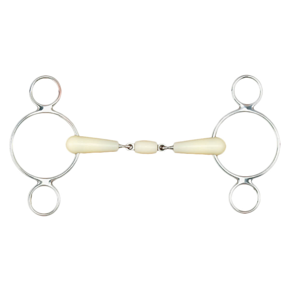 Happy Mouth® 2-Ring Double Jointed Gag Bit - Equiluxe Tack