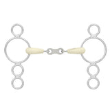 Happy Mouth® 3-Ring French Mouth Gag Bit - Equiluxe Tack